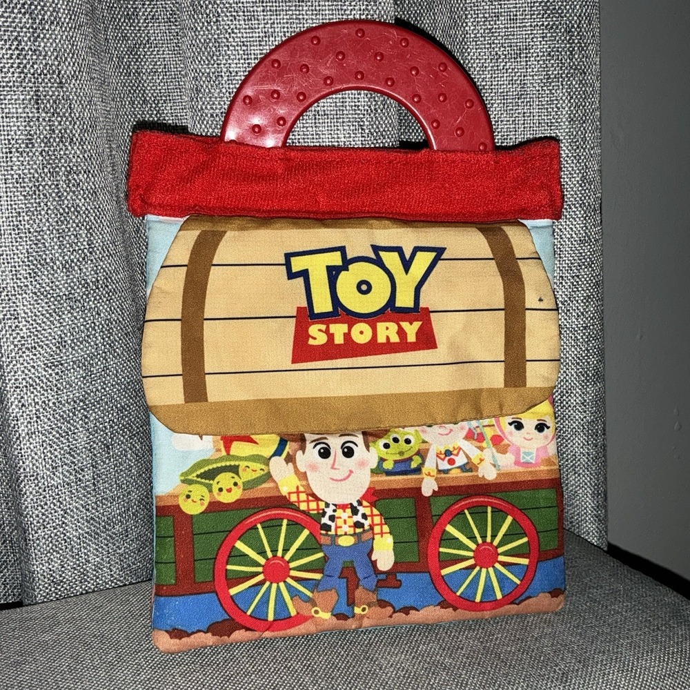 Disney Baby Toy Story Baby Plush Book And Teething Ring 2019 Kids Preferred